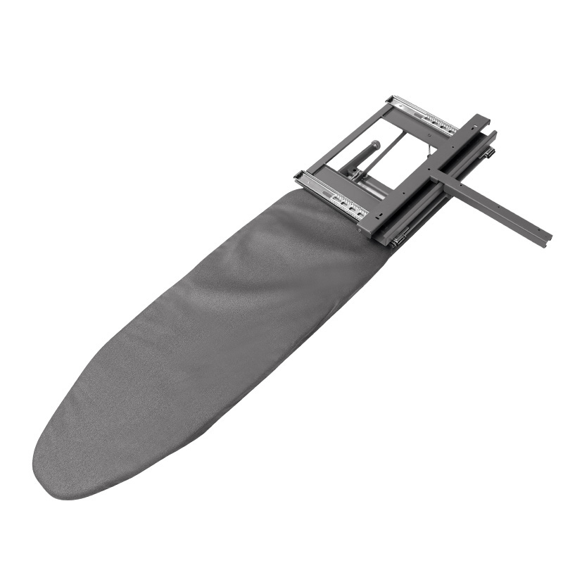 B111827 Extendable Wall Mounted Desk Closet Space Saving Folding Ironing Board