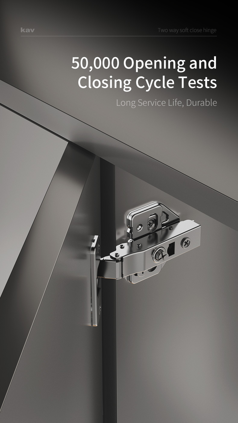 Two way 3D soft close hinge