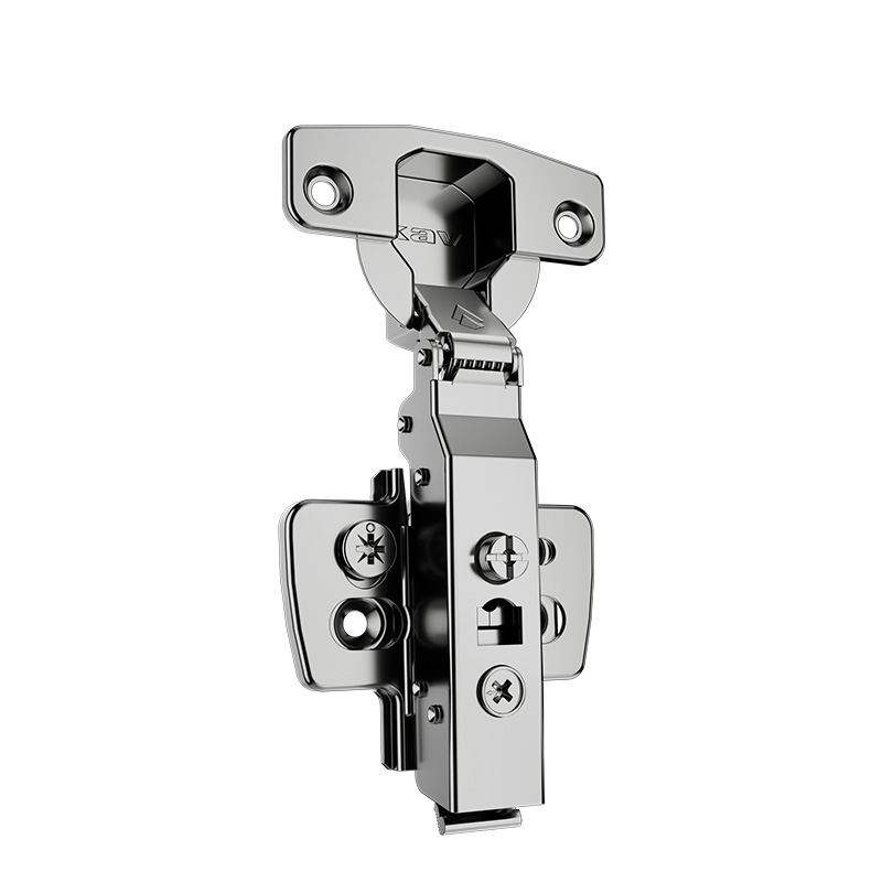 D8H Curved Cup Zero-angle Soft Closing Cabinet Hinge for Thick Door