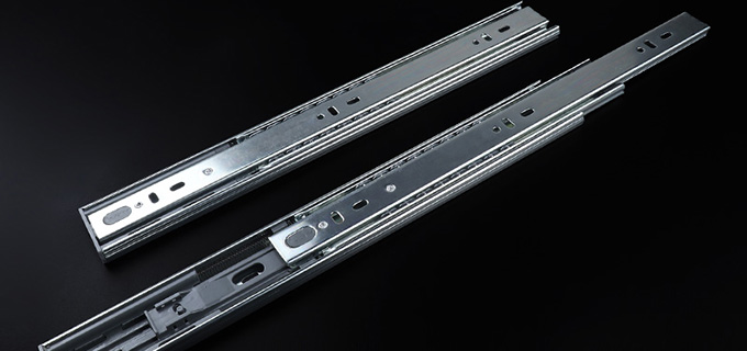45mm full extension soft close ball bearing slide
