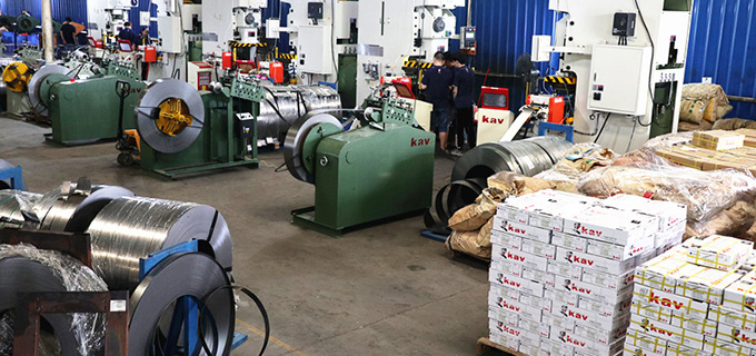 New workshop of kav factory for cabinet hinges and drawer slides