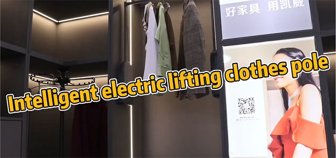 Interlligent clothes lifting hanger