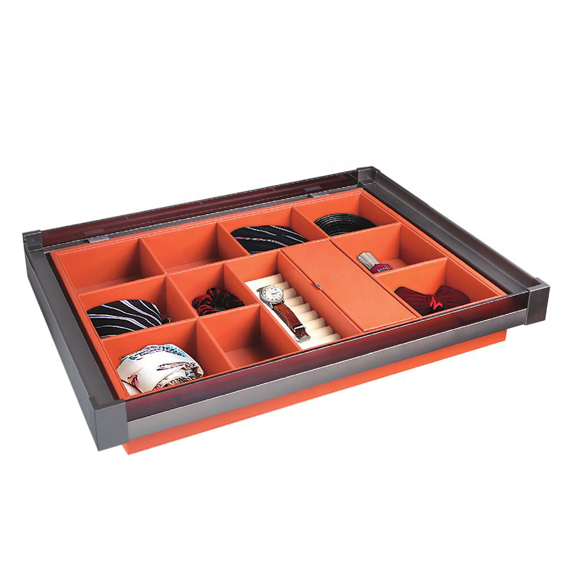 AU1503 top-grade divider box  jewel box with soft close undermount drawer slide