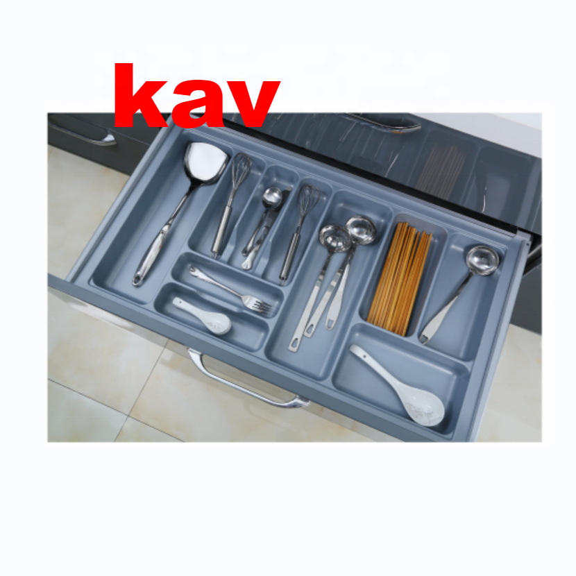 DD-600CK Kitchen Drawer Cutlery Spoon Fork Knife Storage Organizer Tray Box