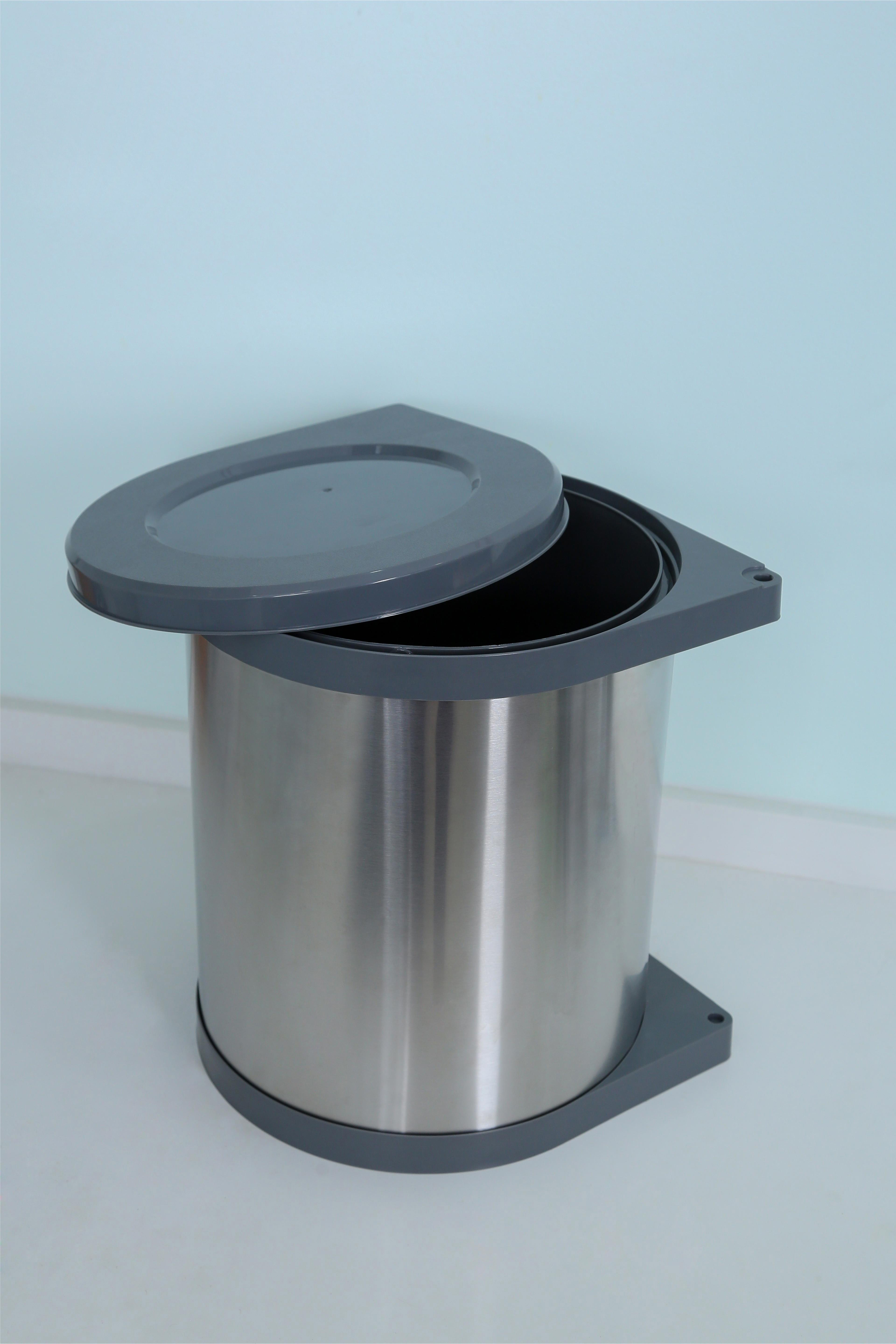 DD-L14 Pull Out Revolving Trash Bin Kitchen Cabinet Slide Trash Bin