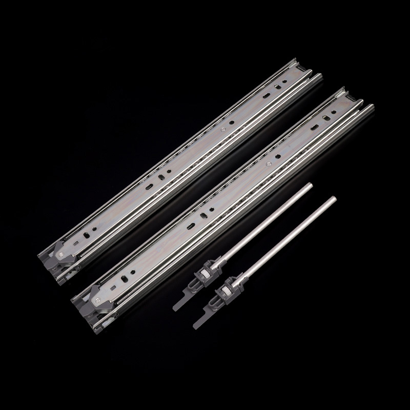 TAR45312SQ-A 100kgs loading heavy duty drawer slide 53mm width locking system ba