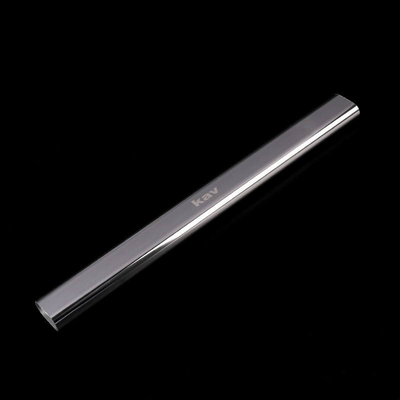 AG03 Thickened Oval Iron Chrome Plated Clothes Hanger Tube with Anti slip Drop H