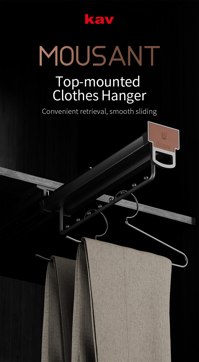 Top Mounted Clothes Hanger