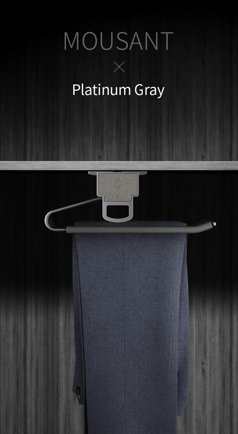 Top Mounted Single Row Pants Rack