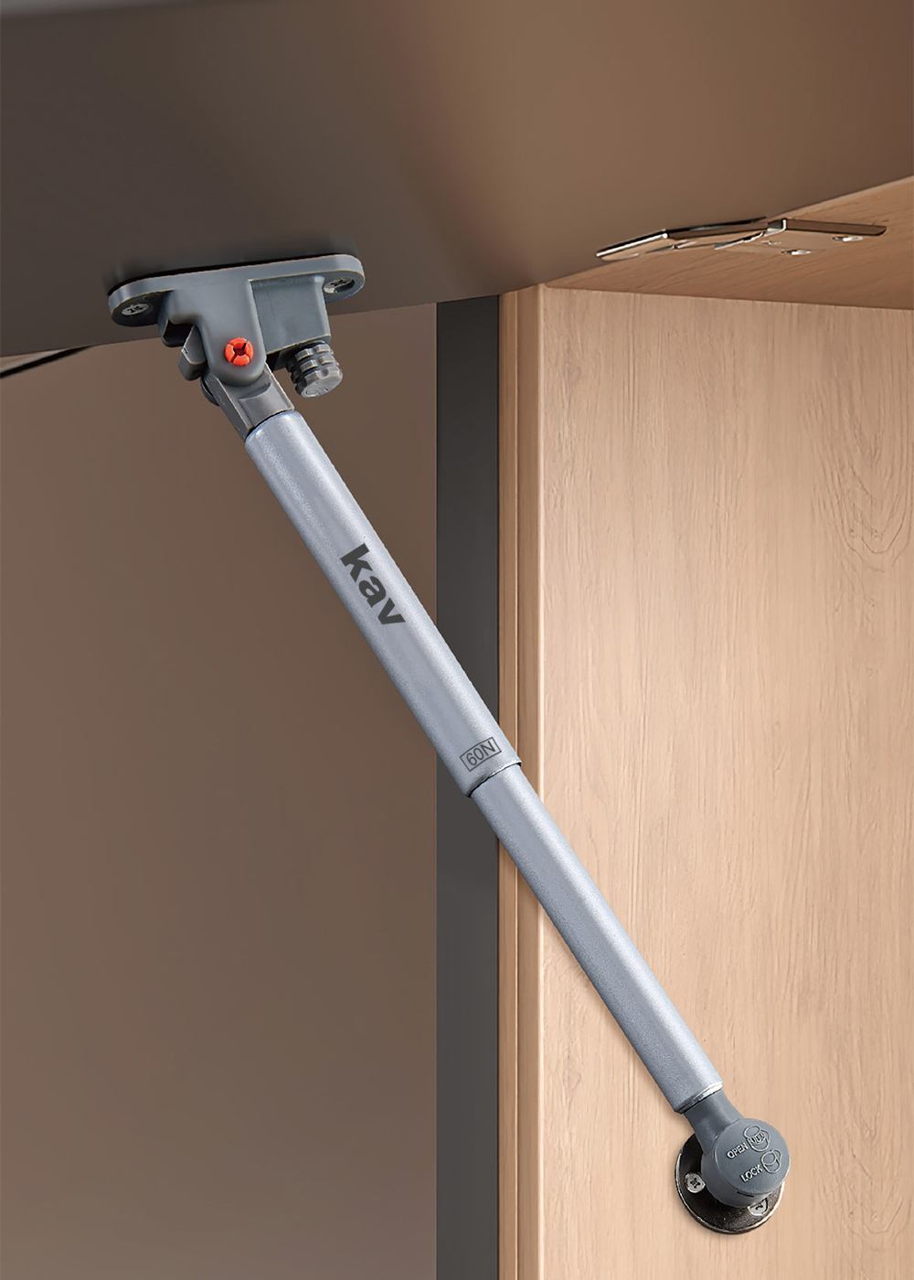 Soft Close Up Turning Gas Support