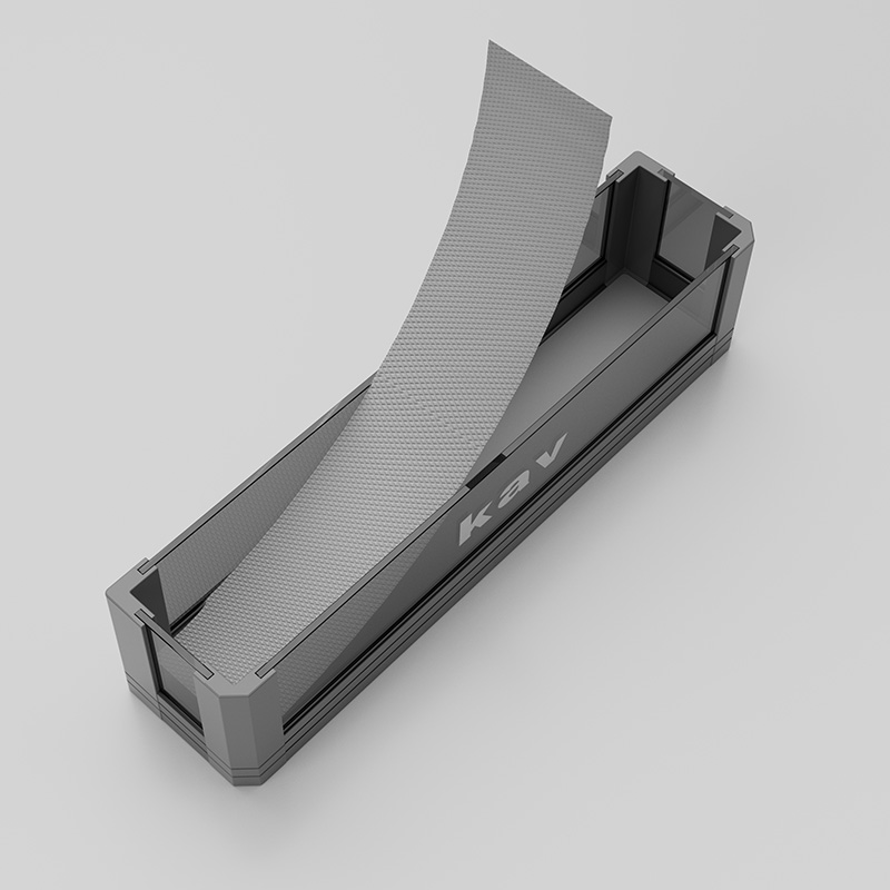 Glass Back-of-Door Hanging Basket