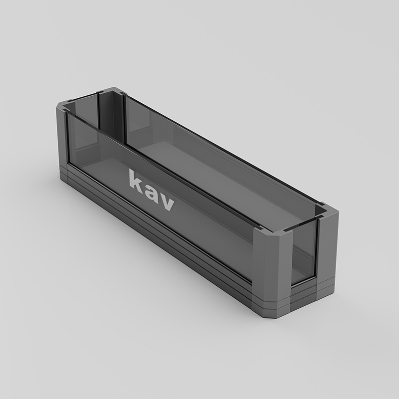 Glass Back-of-Door Hanging Basket