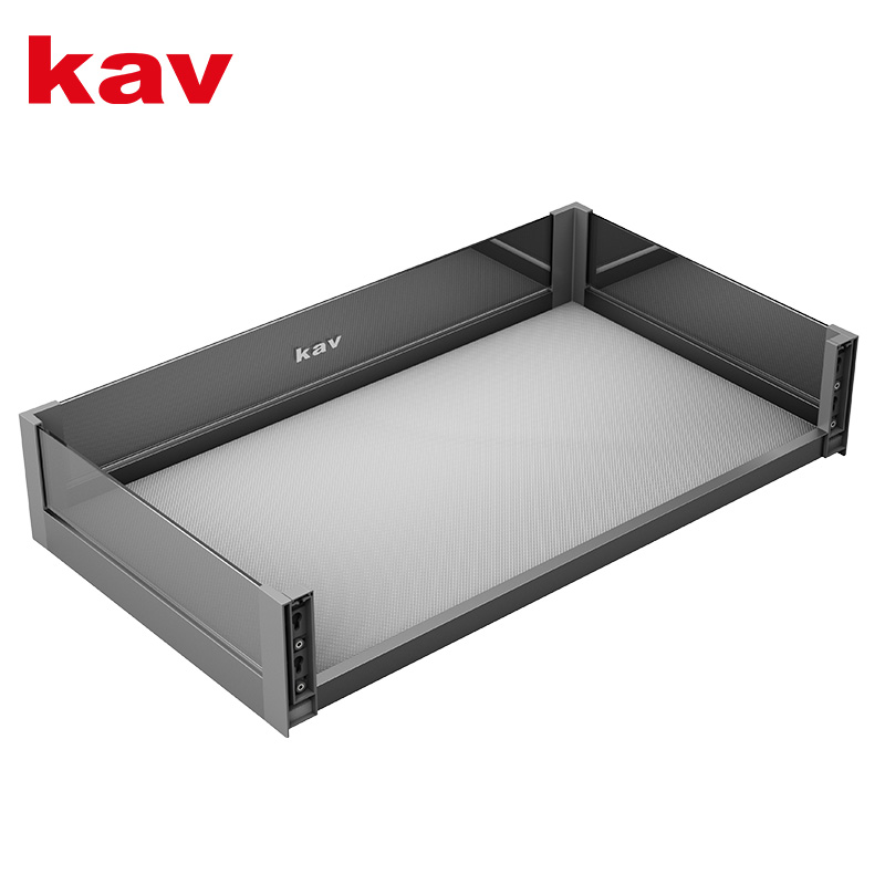 Glass Pull-out Kitchen Cabinet Basket