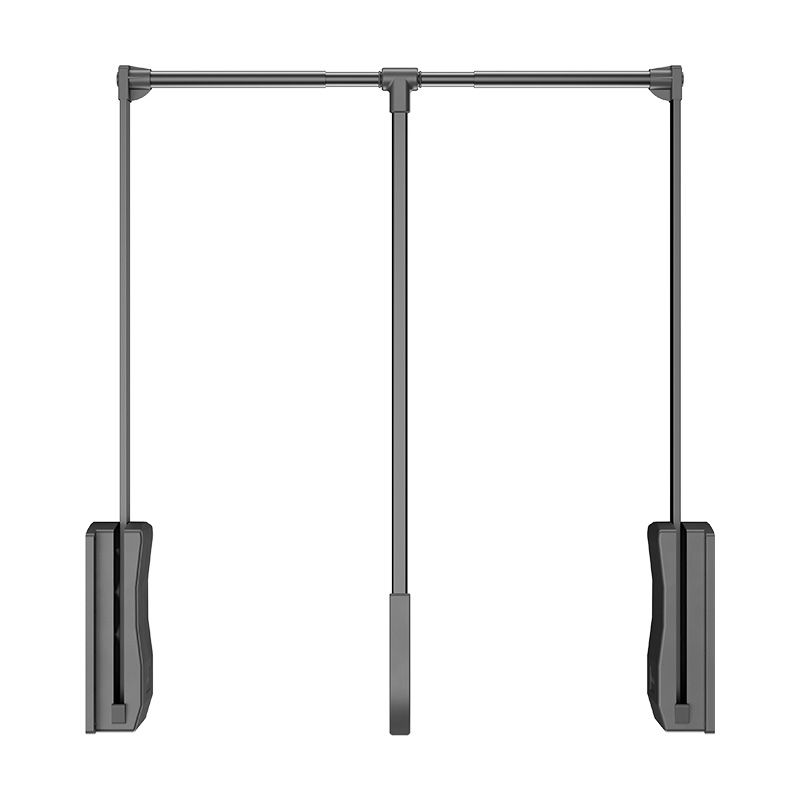 AU029 Wardrobe Lift Pull Down Clothes Hanger with Soft Closing