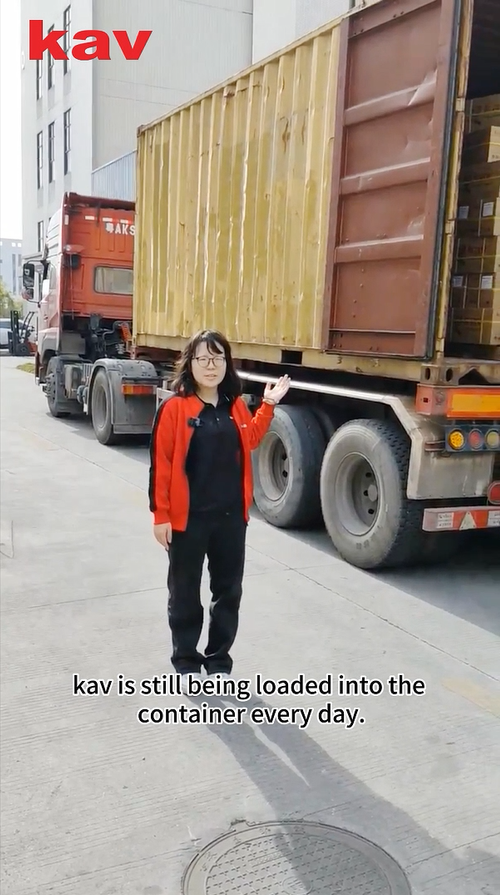 Loaded with Sincerity, kav Products Are Sailing to the World with Endless Dedication