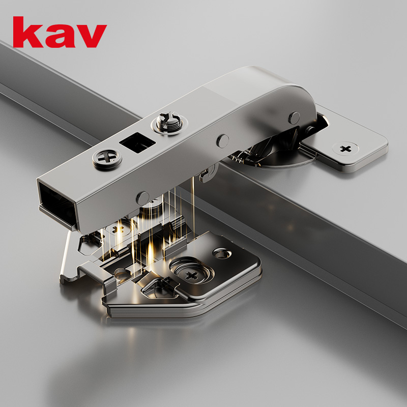 90° soft close hinge