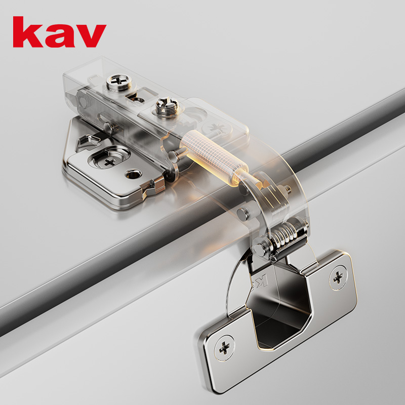 90° soft close hinge